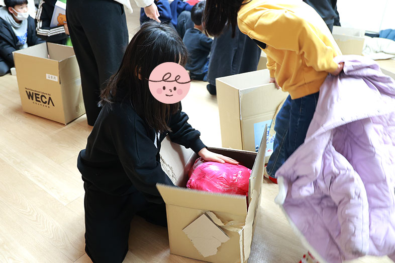 크리스마스선물전달