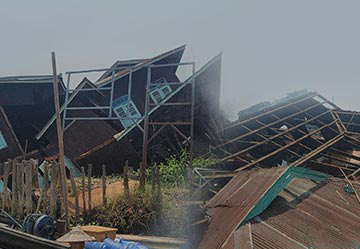 지진 피해 지원 캠페인