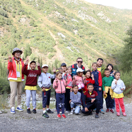 키르기스스탄 결연여행 국립공원