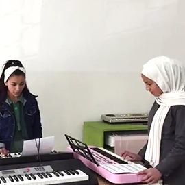 요르단 합창단 결연아동