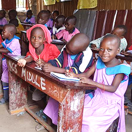 아프리카 우간다 위스쿨 수업