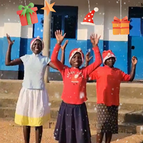 World Educational Cultural Aid | Cute Uganda We School children’s Christmas challenge