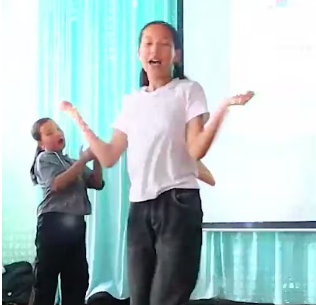 Baby Monster Appears at Wika Mongolian Korean Language School??