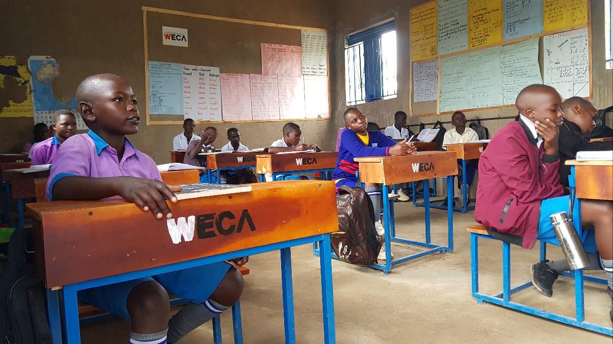 Uganda we school children