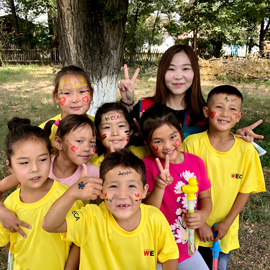 School visit to Kyrgyzstan