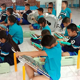 Thailand Lampang Ensemble Music Class