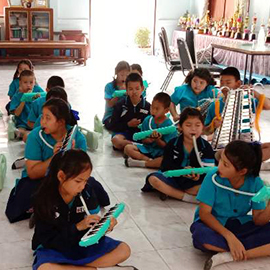 Thailand Lampang Ensemble Music Class