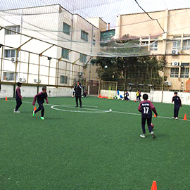 Jordan soccer team sponsored children