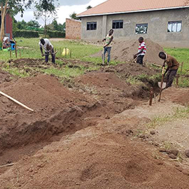 Uganda We School Kitchen Construction Project 2