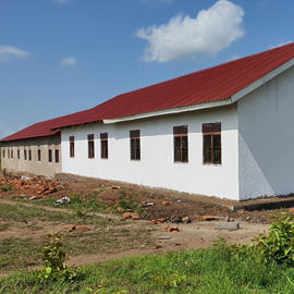 Uganda South Sudan We School No. 2 construction site