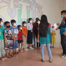 Borei Keila Scholarship Delivery Ceremony for Sponsored Children