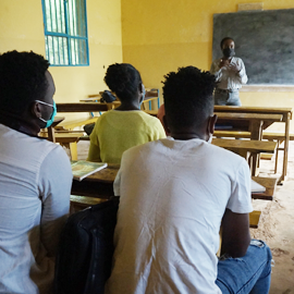 Ethiopia Dilla Hanbyeol School WECA class
