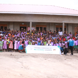 Uganda We School opening ceremony