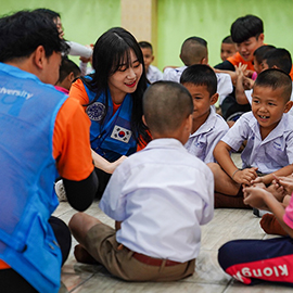 Yeungnam University volunteer work in Bangkok, Thailand