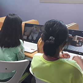 Support of online education supplies for children from vulnerable families in Korea