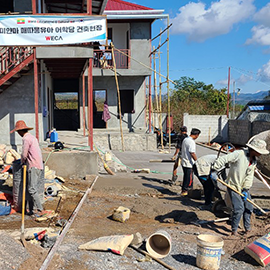 Myanmar Mae Taung Yua language school construction news