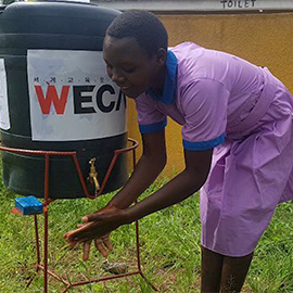 Uganda providing COVID-19 prevention soap